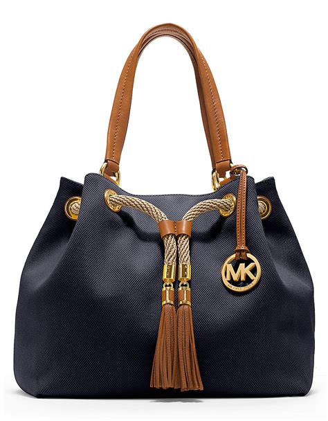 beach tote bags michael kors|Michael Kors canvas tote bags.